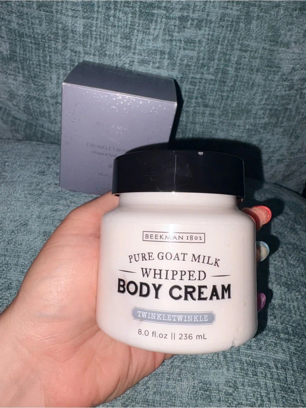 Beekman 1802 Whipped Body Cream - White & Gray Packaging